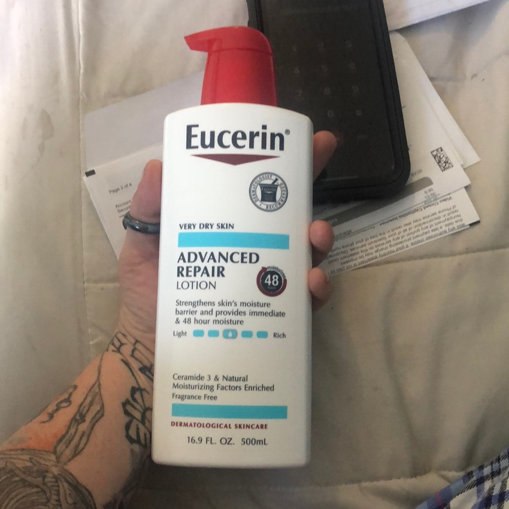 Eucerin lotion